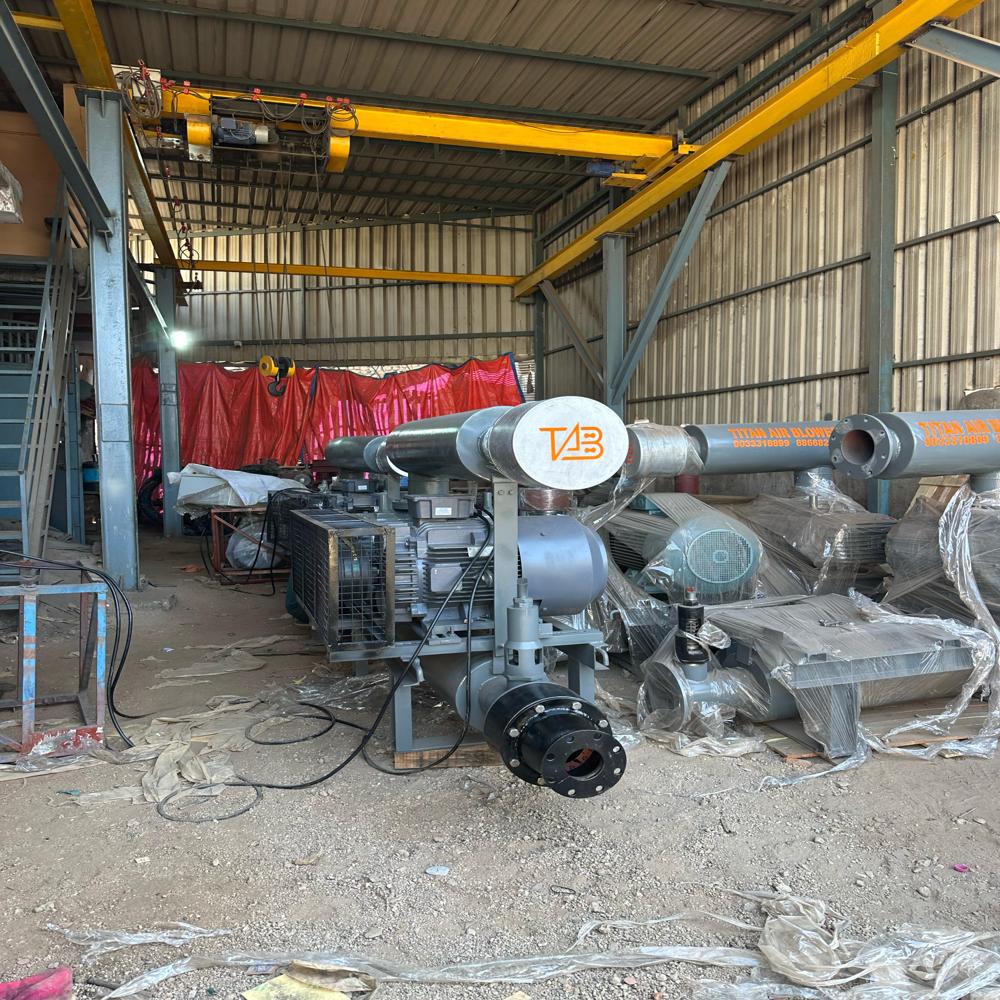 Electric 440V Cement Bulker Unloading System - Color: Grey