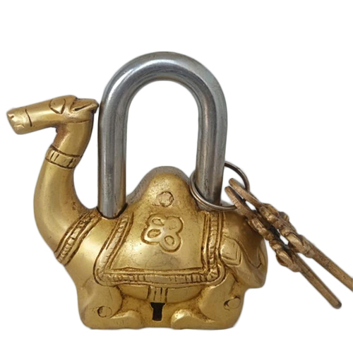 कैमल पीतल का ताला