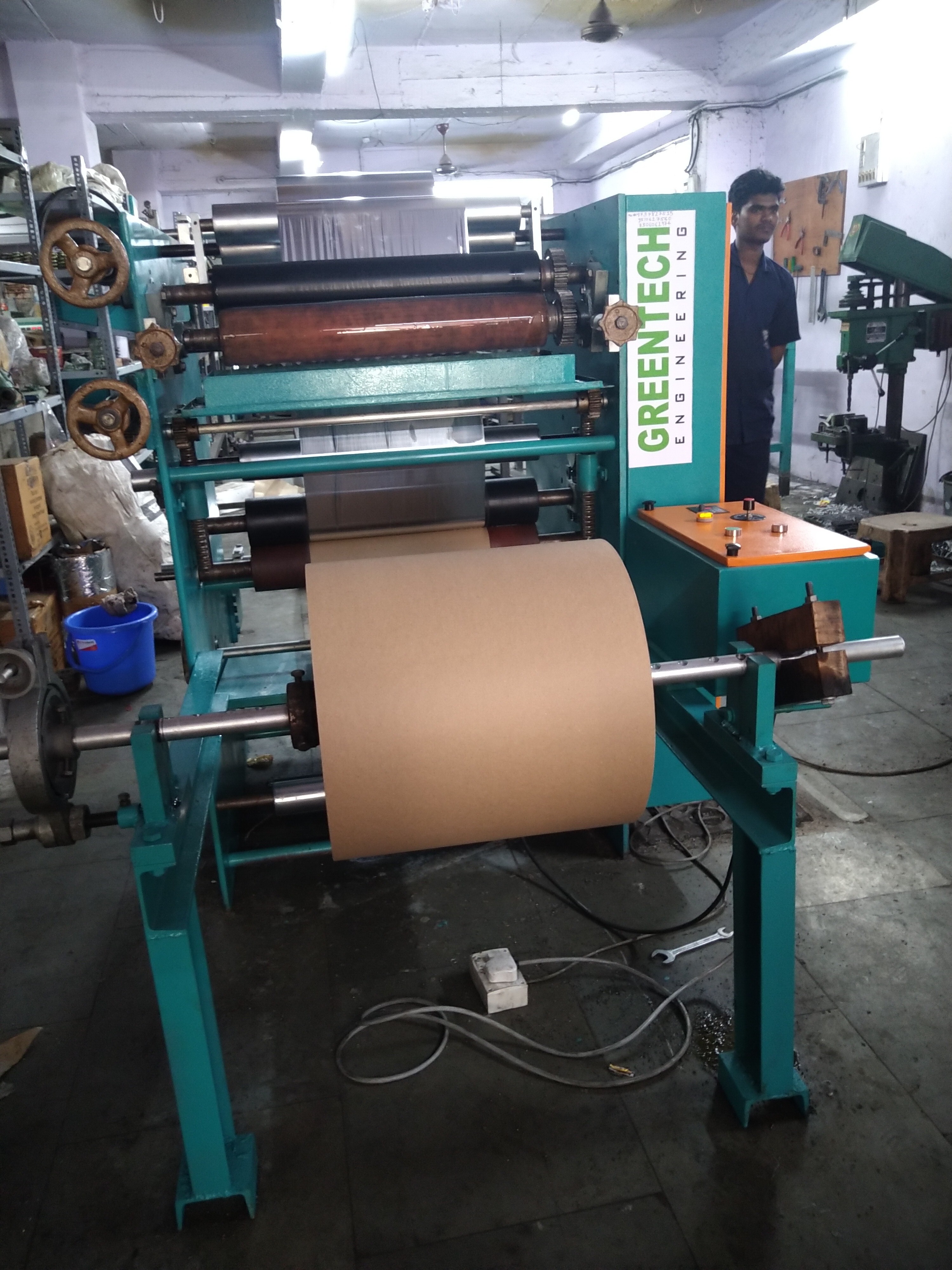 Semi Automatic Paper Laminating Machine