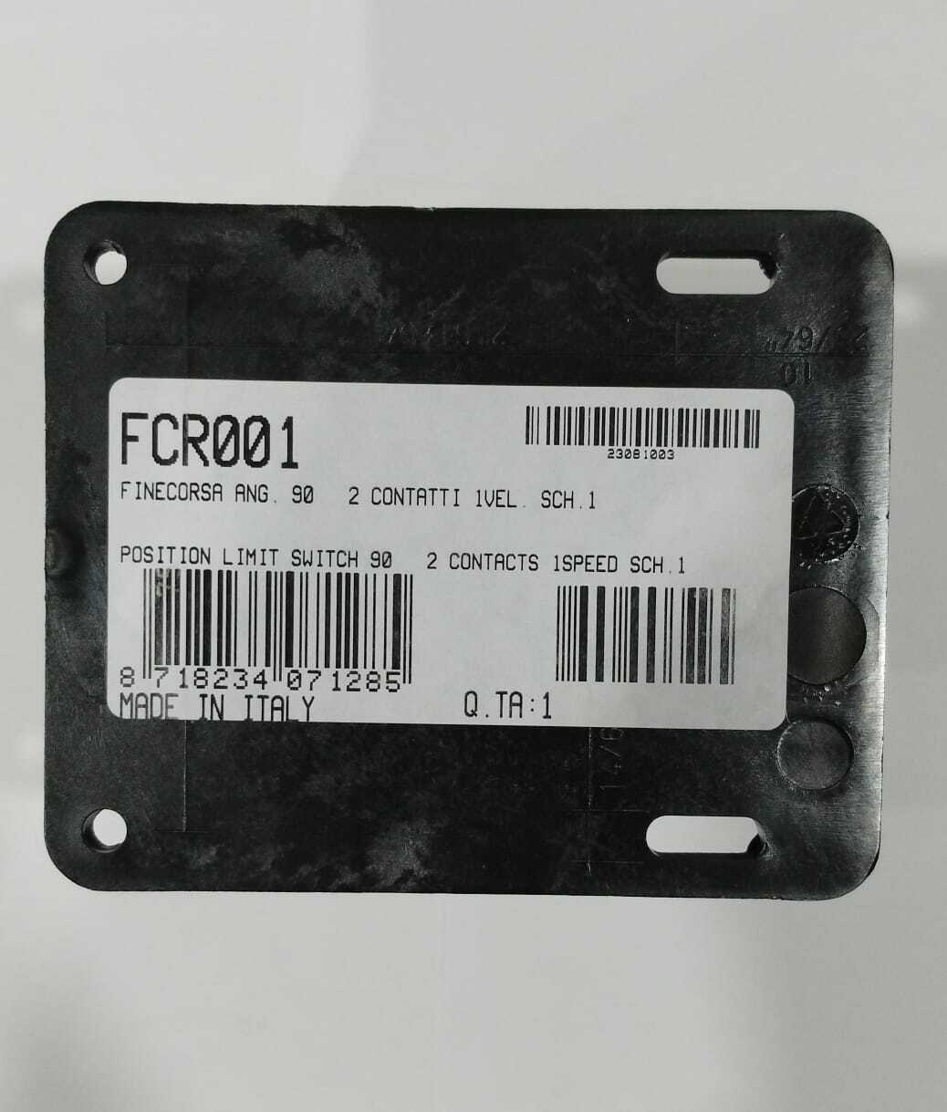 Yellow Black Ffh Cross Bar Limit Switch