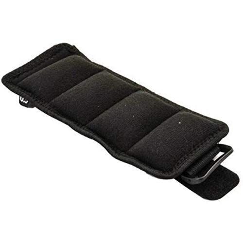 Black Weight Cuff 2 Kg - Robust Poly Material, 15 X 5 X 20 Cm | Adjustable Strap, Maximize Workouts, Burn Calories, Portable Design