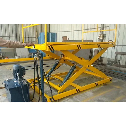 3 Ton Hydraulic Scissor Lift - Attributes: Strong