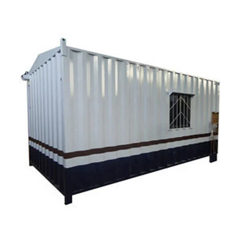 Prefabricated Cabin - Steel Material, 8ft Height | Durable, Spacious, Portable Home in White and Blue Color Options