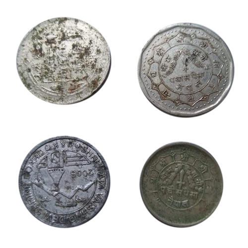 2005 25 Paisa Coin - Color: Metallic Silver