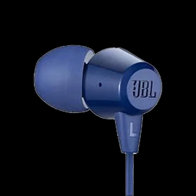 Jbl T50hi Wired Earphone With Mic (In Ear, Blue)