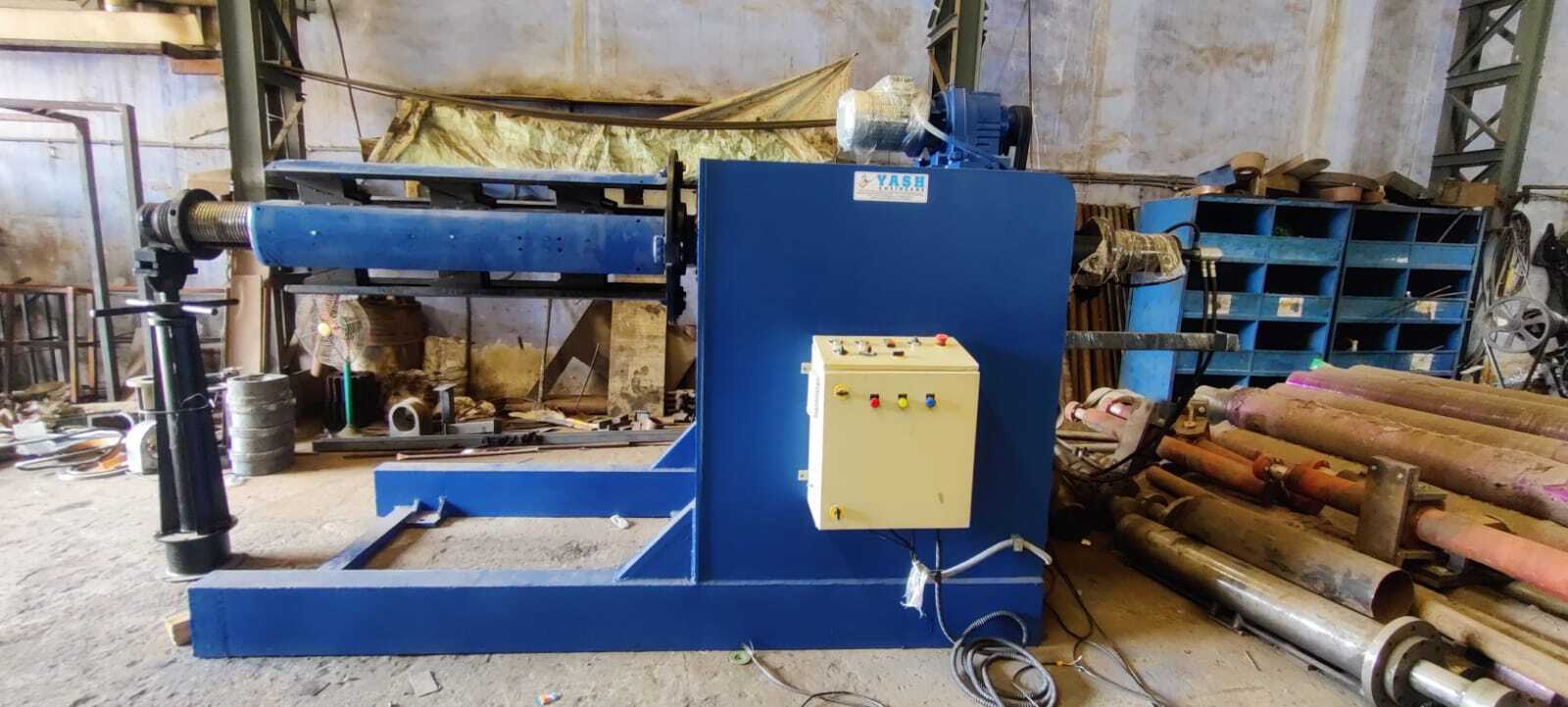 Motorized Expand Collapse Decoiler - Automatic Grade: Automatic