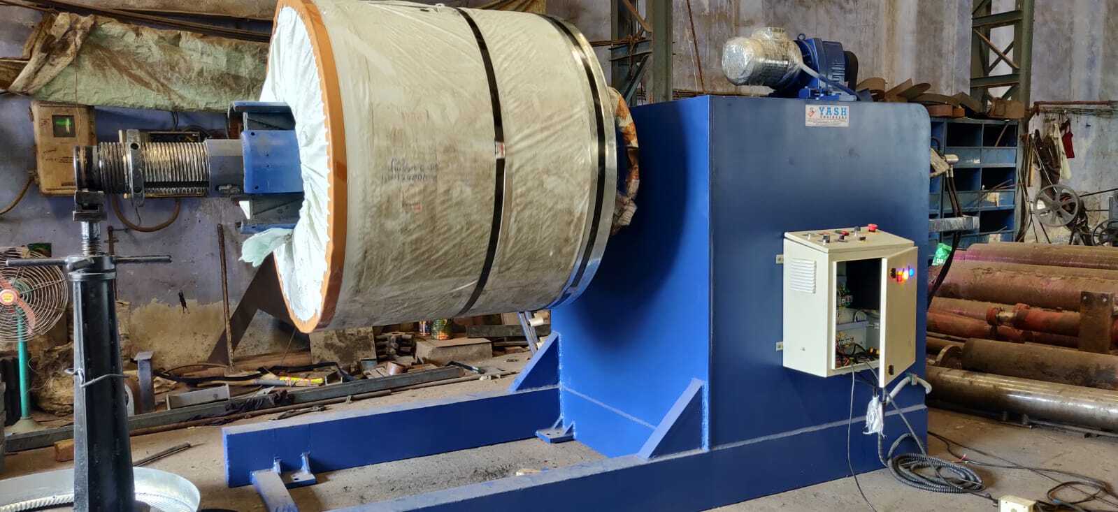 Motorized Expand Collapse Decoiler - Automatic Grade: Automatic