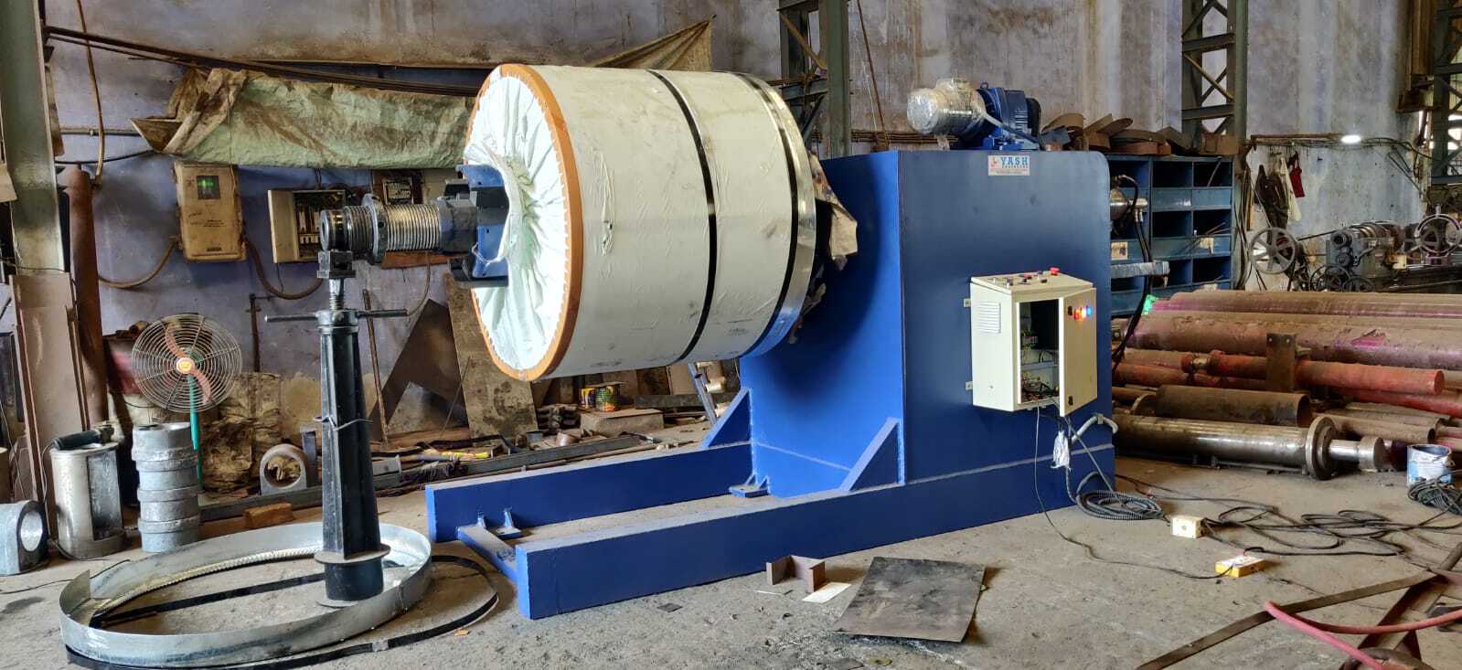 Motorized Expand Collapse Decoiler - Automatic Grade: Automatic