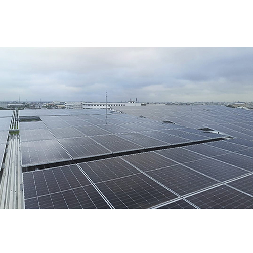 Industrial Solar Rooftop System - High-performance Solar Panels, Manual Switch | Black Color, Durable, Warranty Included