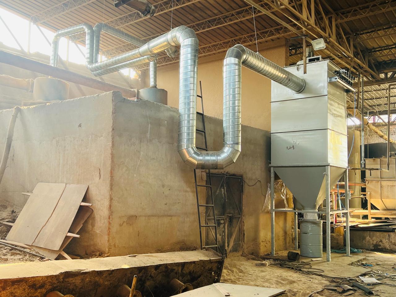 Industrial Dust Collector - Capacity: 6000 M3/hr