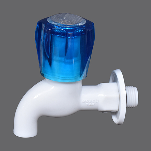 Transparent Bib Cock - Finish: Glossy