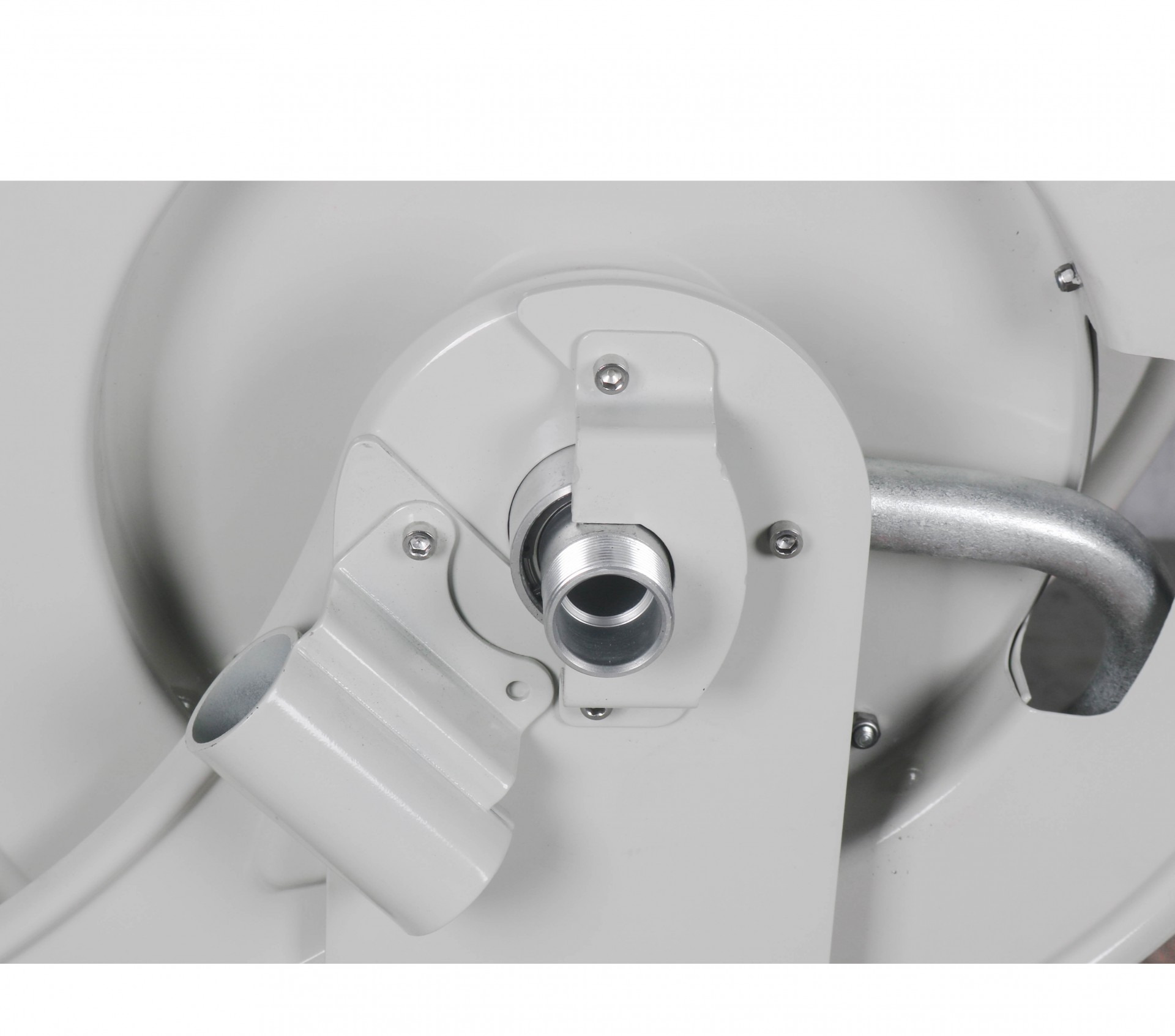 Hrd Empty Hose Reel - Color: White