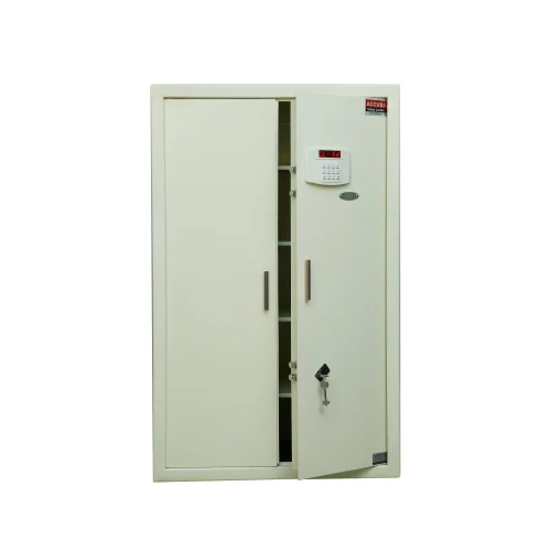 Accura IRIS कस्टमाइज्ड 4 फीट डबल डोर सुरक्षा लॉकर इलेक्ट्रॉनिक + चाबी मॉडल के साथ