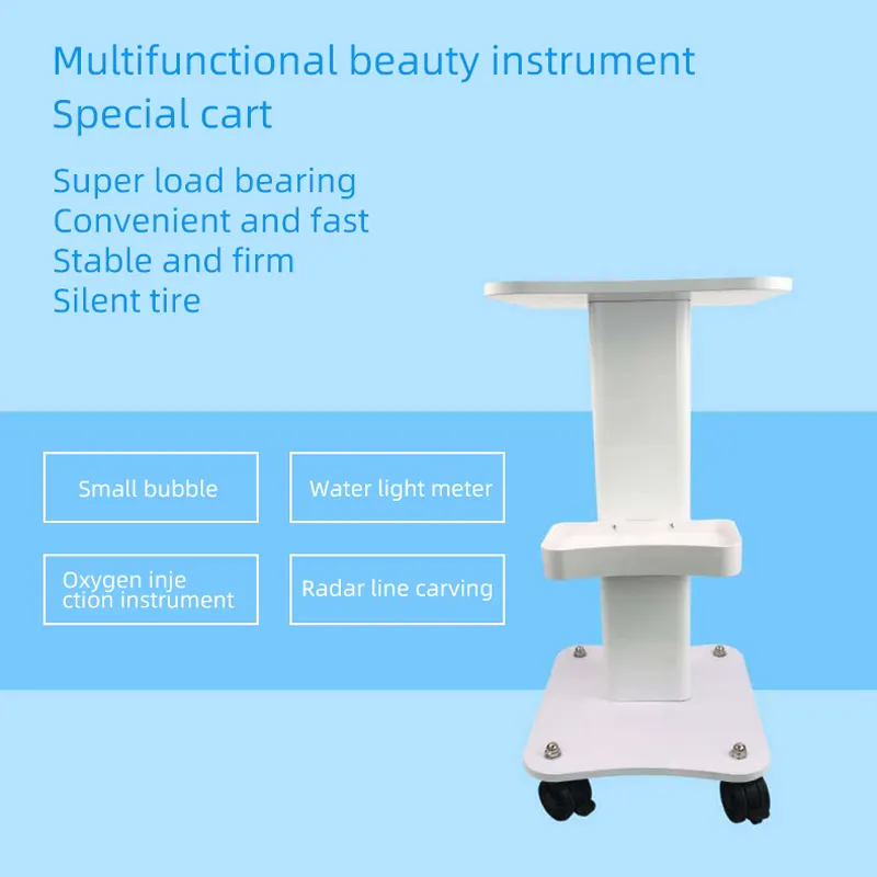 Beauty Cart,salon Rolling Trolley Cart With Wheels Trolley Stand Beauty Instrument Tray Rolling Cart