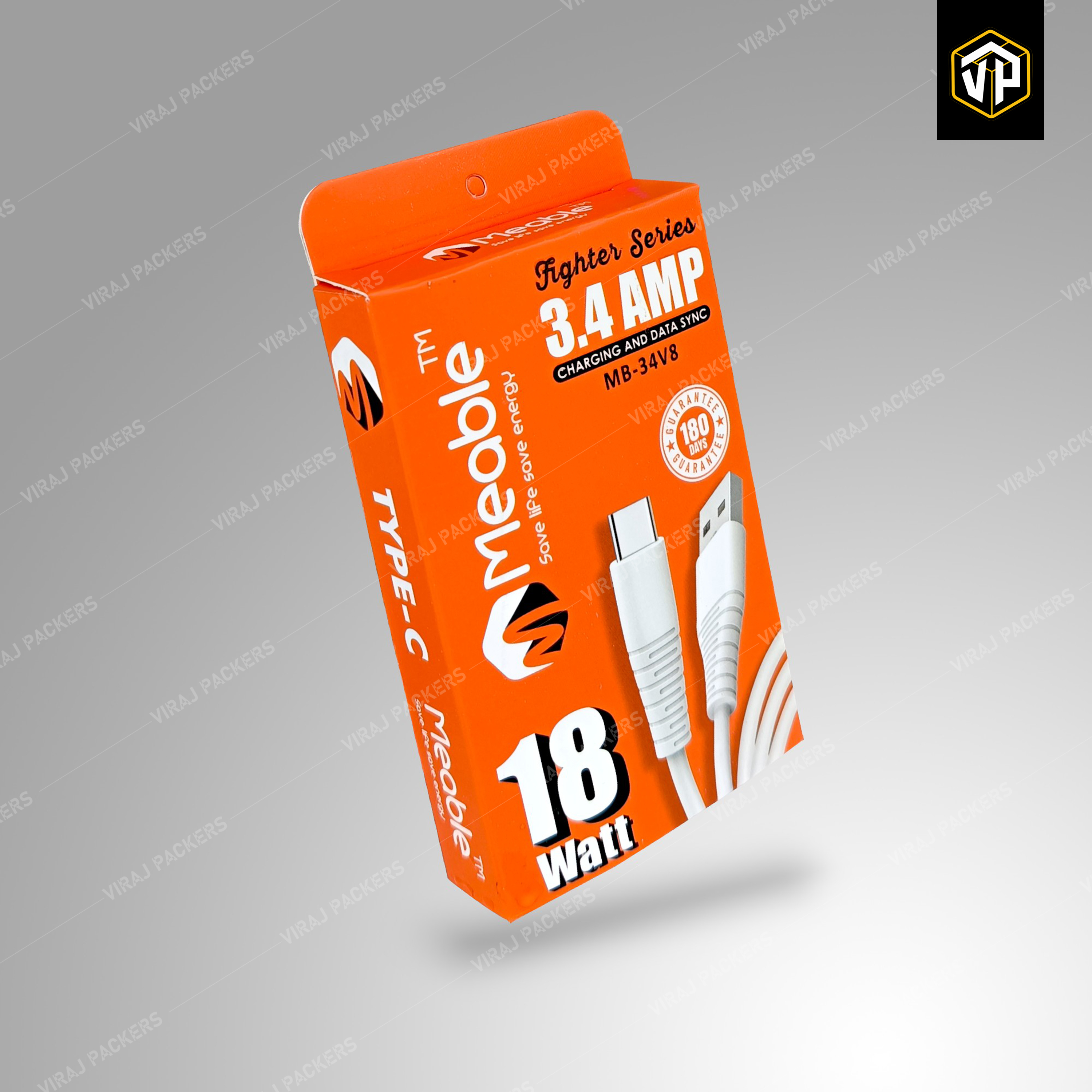 Customized Data Cable Packaging Boxes - Paper, Customized Size, Spot Uv Finish | High-resolution Printing, Secure Closures, Eco-friendly Materials