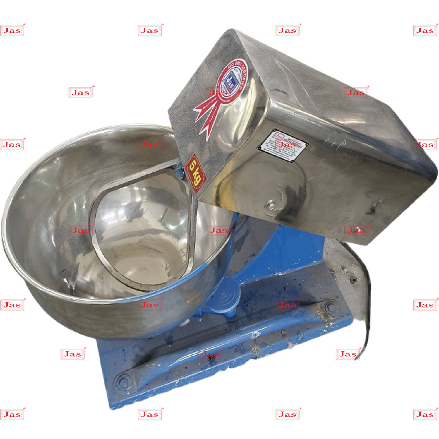 Commercial Dough Kneader - Capacity: 2-80 Kg/hr