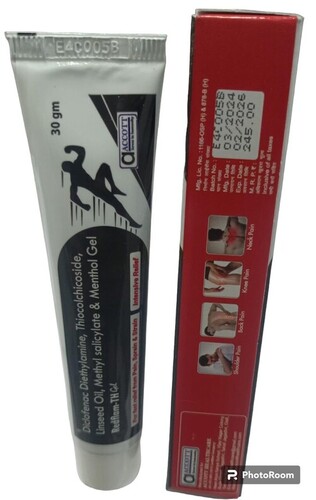 Redflam Gel - Diclofenac Sodium, Linseed Oil, 5% Menthol, 1% Methyl Salicylate | Pain Relief For Musculoskeletal & Arthritis Pain