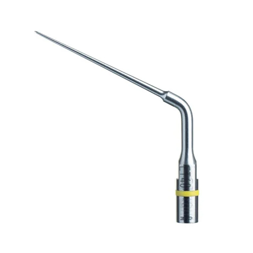 Acteon Long Re-Treatment Dental Tip - Color: Silver