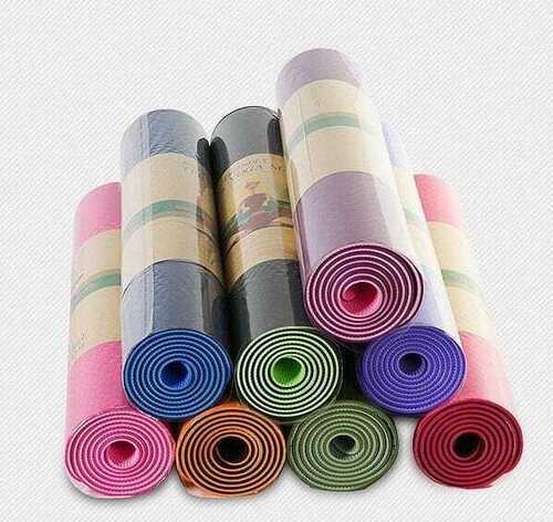 Double Layer Yoga Mat - Color: Multiple