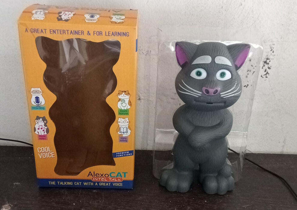 Talking, Mimicry, Touching Tom Cat Intelligent Interactive Toy By Deodap International Private Limited