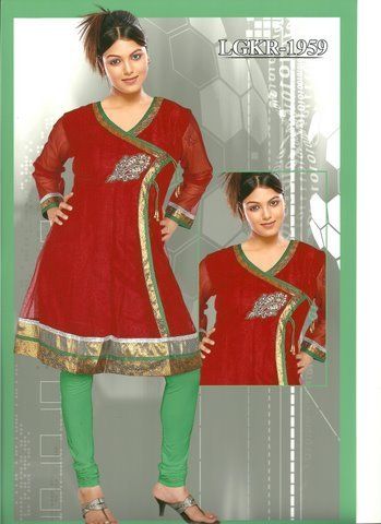 Net Angrakhha Kurti