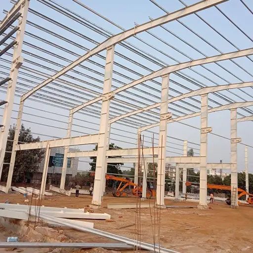 Prefabricated Steel Structures - High-quality Steel, Durable Design, Color As Per Requirement, Modular Units For Warehouses & Industrial Applications