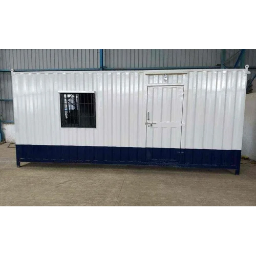 Site Office Portable Cabin - Color: White