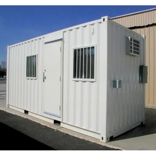Prefab Office Porta Cabin - Color: White
