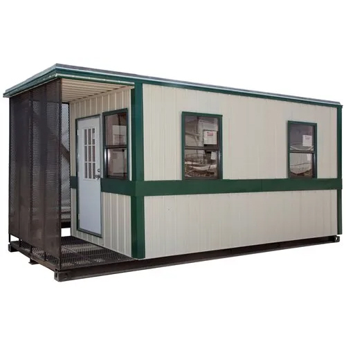 Steel Portable Office Cabine - Color: White
