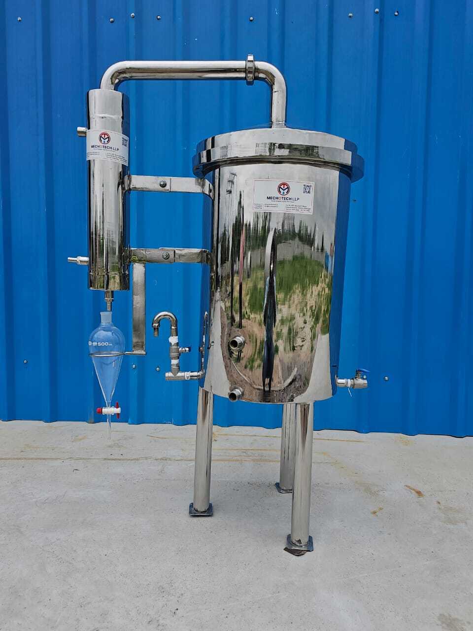 Hydro Distillation Unit - Material: Stainless Steel