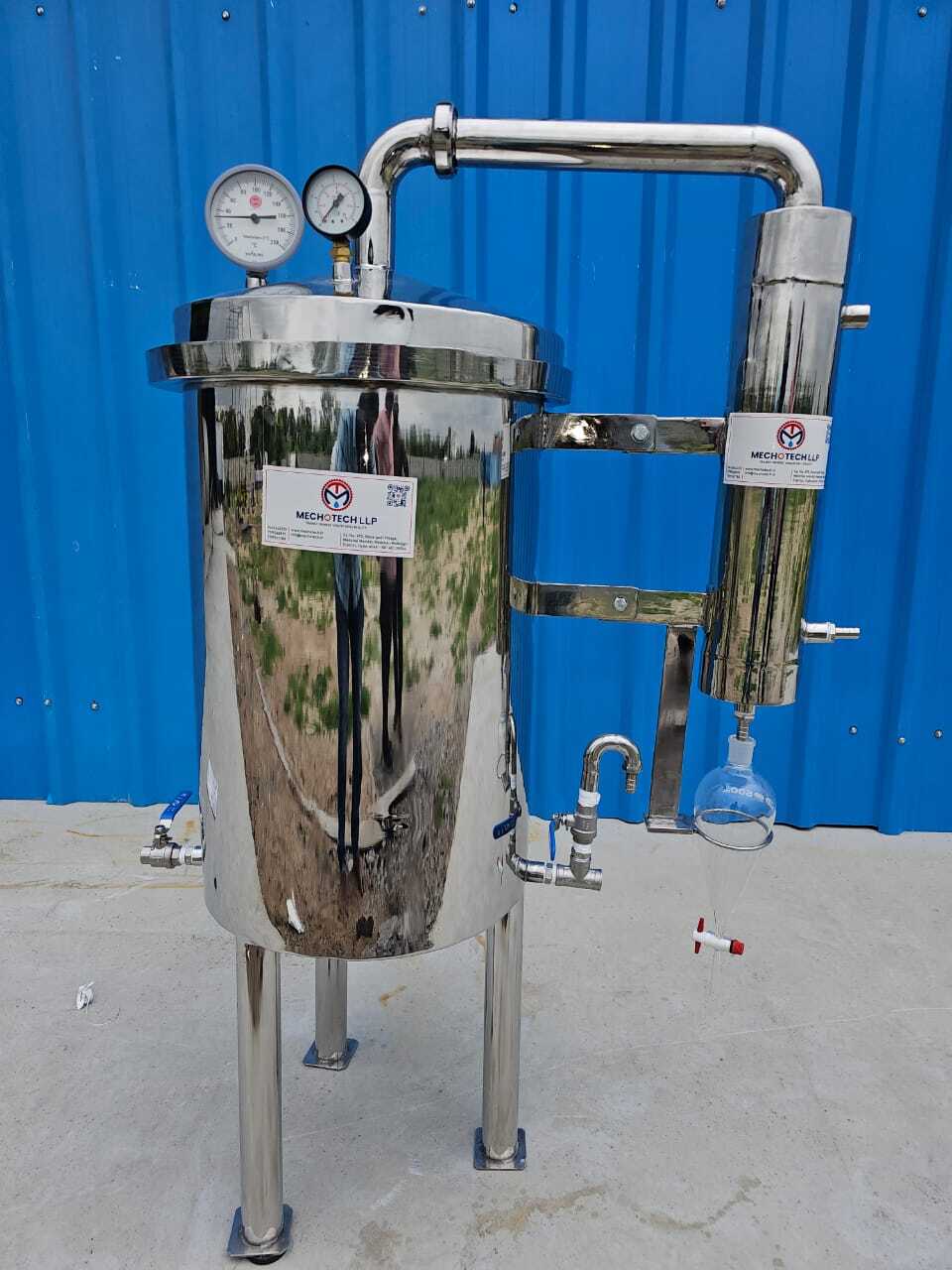 Hydro Distillation Unit For Essential Oils