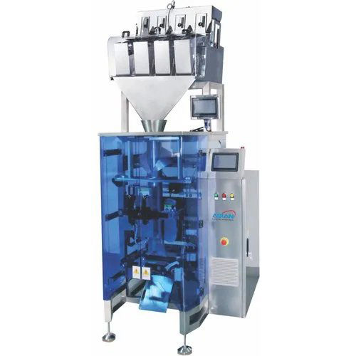 Collar Type Four Head Weigher Packing Machine