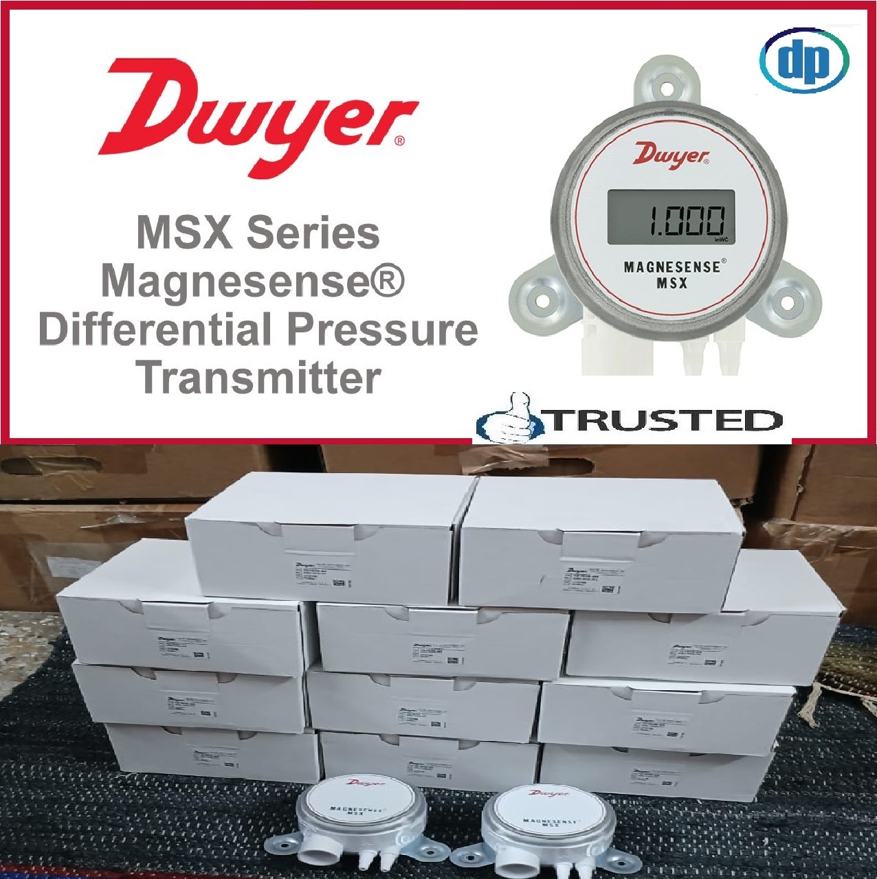 Dwyer Msx-w12-in Differential Pressure Transmitter In Pristine Life Sciences Sikkim