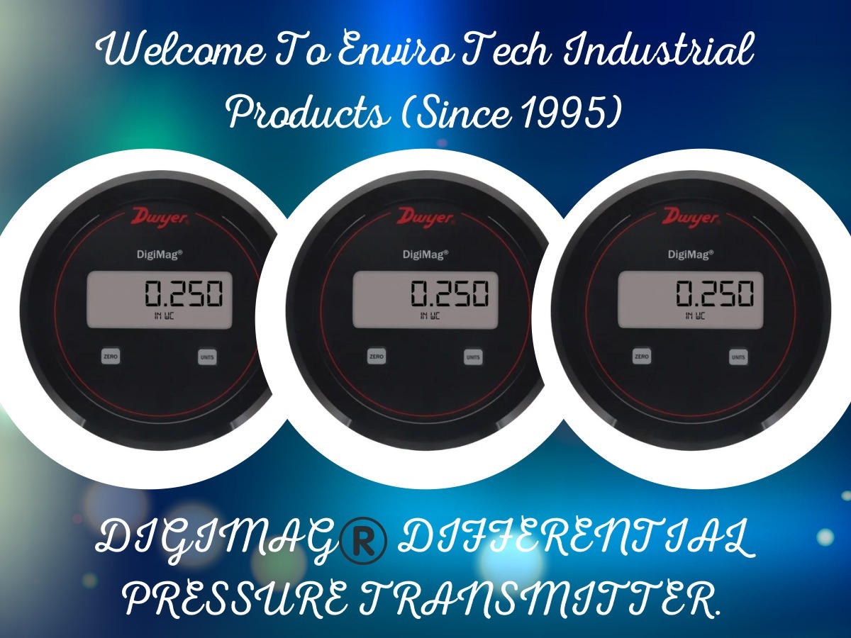 Dwyer Dm-004 Digimag Differential Pressure Transmitter Range 0-1 Inch Wc