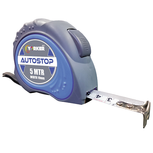Autostop Steel Measuring Tape - Color: Grey