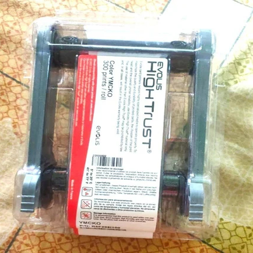 Evolis Full Panel Ribbon Ymcko 300 - Color: As Per Requirement