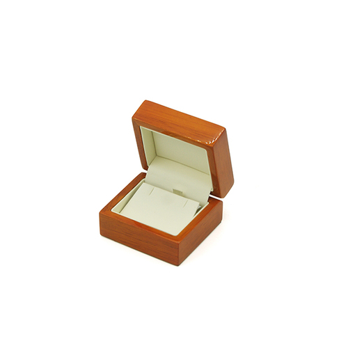 "Miss Daisy" Domed Top Glossy Lacquerring Wooden Jewelry Earrings Box Gift Box - Design: Modern