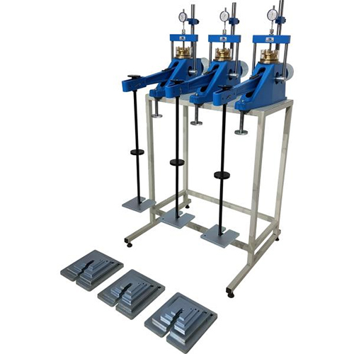 Consolidation Test Three Gang Apparatus - Material: Stainless Steel