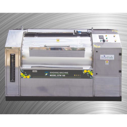 Industrial Top Loading Washing Machine 100 Kg Stw100 - Color: Silver
