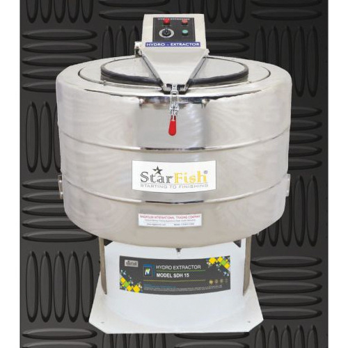 Industrial Hydro Extractor Direct Drive 15 Kg Sdh15 - Color: Silver