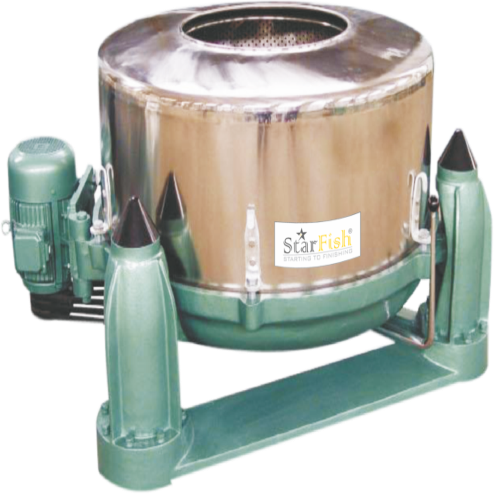 Sphp75 75Kg Industrial Hydro Extractor - Low Capacity Standard Soft Mount - Capacity: 60 Kg
