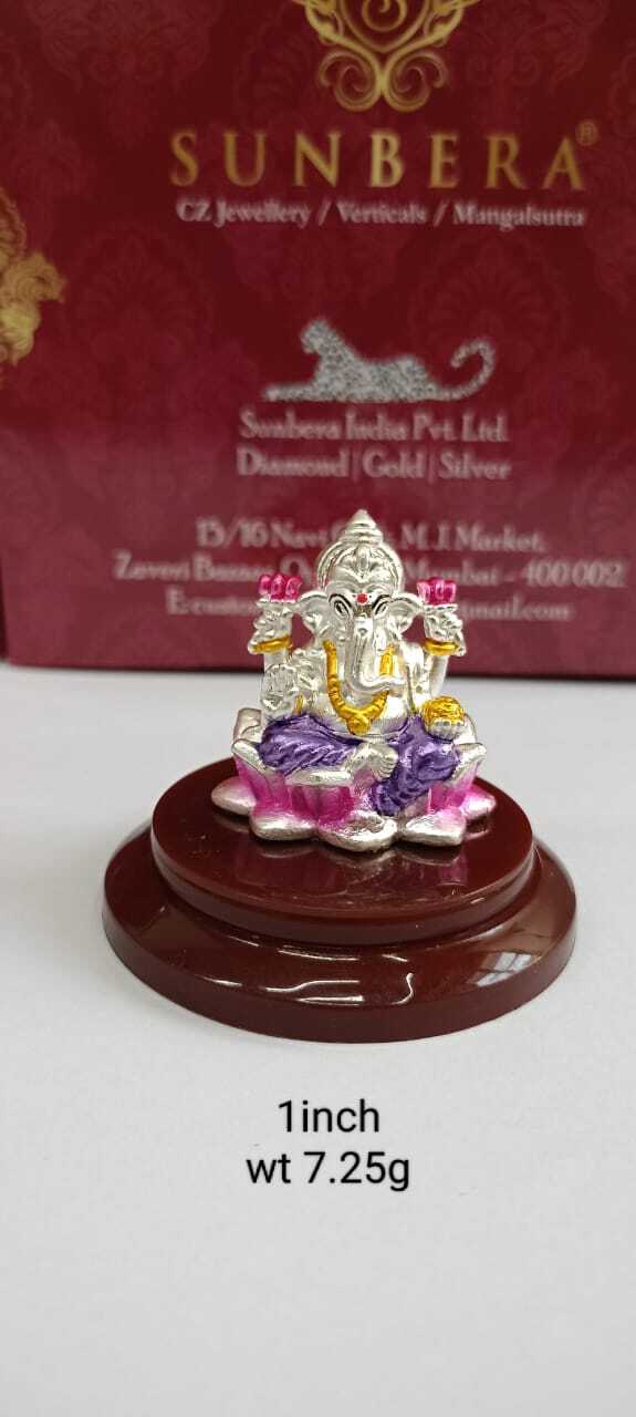 New Design Silver Ganesh Statue