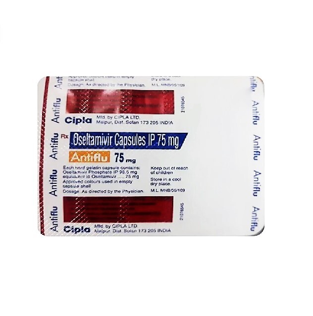 Antiflu 75mg Capsule - Drug Type: General Medicines