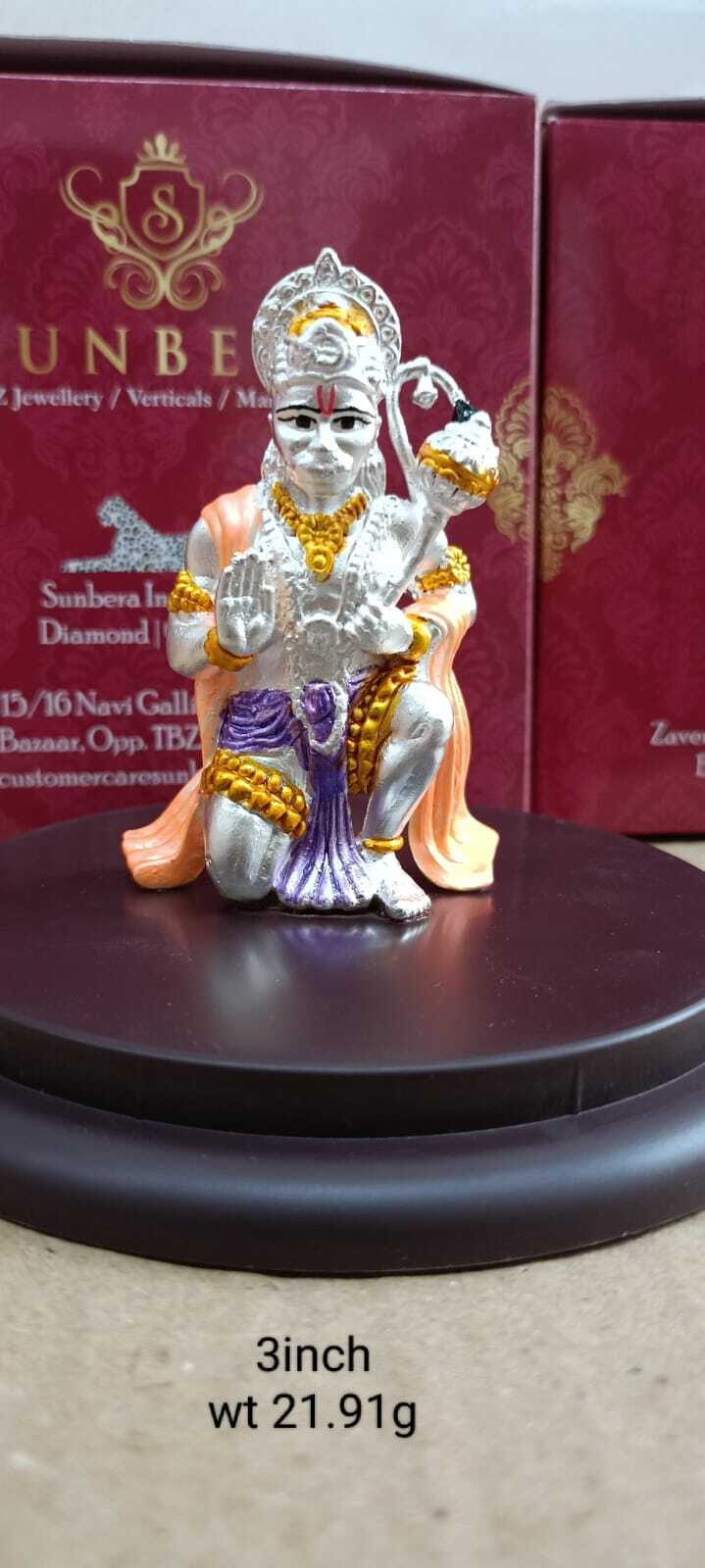 New Design 92.5 Silver Shree Tirupati Balaji Statue (Murti)