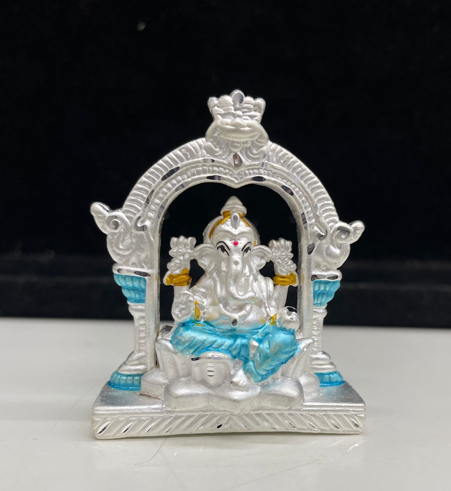New Design 92.5 Silver Ganesh Murti
