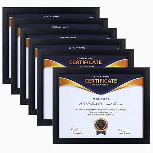 Premium Certificate And Document Photo Frames - Ps Synthetic Wood, A3 A4 Size, Rich Brown With Smooth Finish | Customizable Design, Durable Lightweight Material, High-end Elegant Look