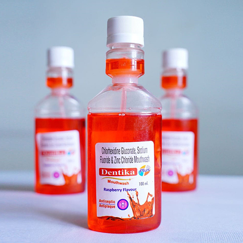 100Ml Chlorhexidine Gluconate Sodium Fluoride And Zinc Chloride Mouthwash - Storage Instructions: Room Temprature