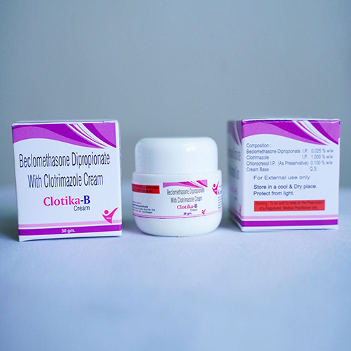 Beclomethasone Dipropionate With Clotrimazole Cream - Formulations Form: Liquid