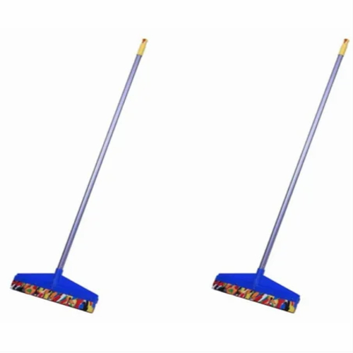 Floor Wiper - Durable Rubber Blade, 16-inch Multicolor Design, Strong Build For Streak-free Cleaning