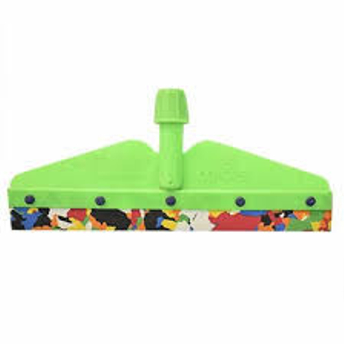 Floor Wiper - Durable Rubber Blade, 16-inch Multicolor Design, Strong Build For Streak-free Cleaning